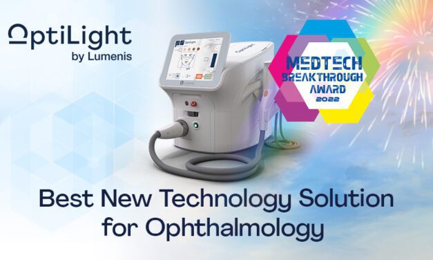 Lumenis OptiLight Wins 2022 MedTech Breakthrough Award: Best New Technology Solution for Ophthalmology