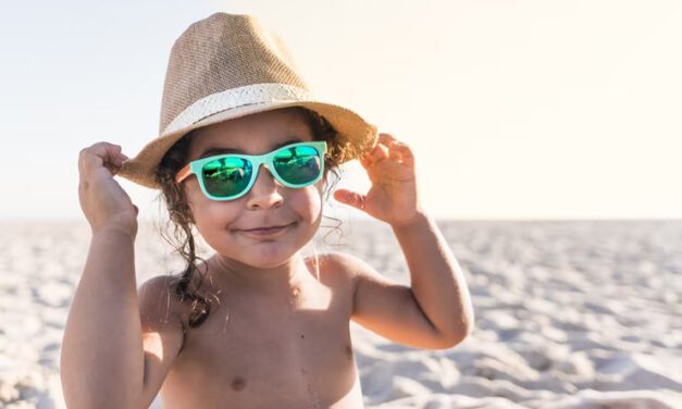 PSA: Sunglasses Are Just As Important As Sunscreen For Your Kids
