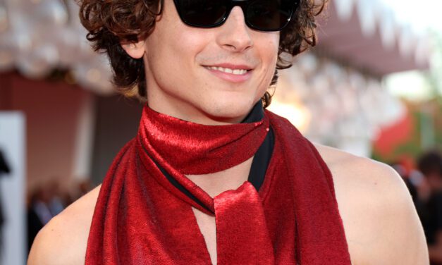 Timothée Chalamet Wears Ray-Ban at Venice Film Festival