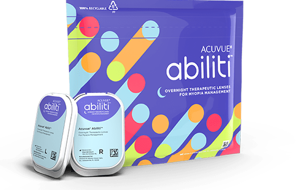 J&J Vision Receives Approval in Canada for ACUVUE Abiliti Overnight Therapeutic Lenses for Myopia Management