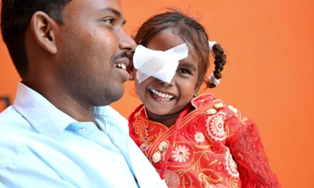Glasses designer Tom Davies on why he supports sight-saving charity, Orbis UK