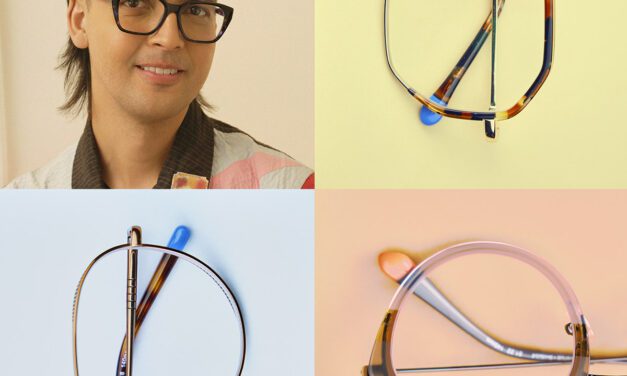 Toronto-based Nlaka’ Pamux designer who collaborated with new look eyewear, to create the avenue x Warren Steven Scott collection