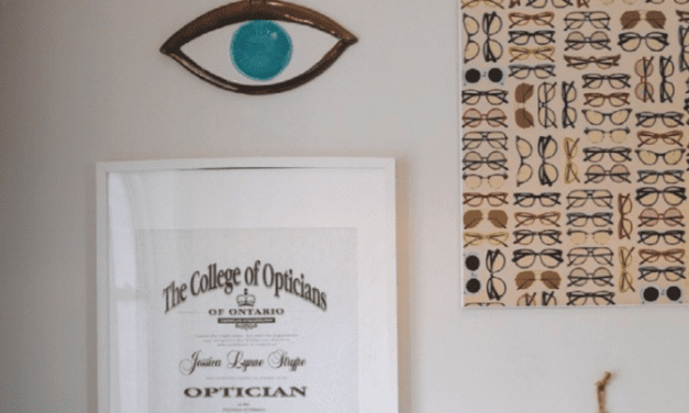 Fuelled by a passion for design and customer service, a Collingwood, Ontario Optician, shares her secrets