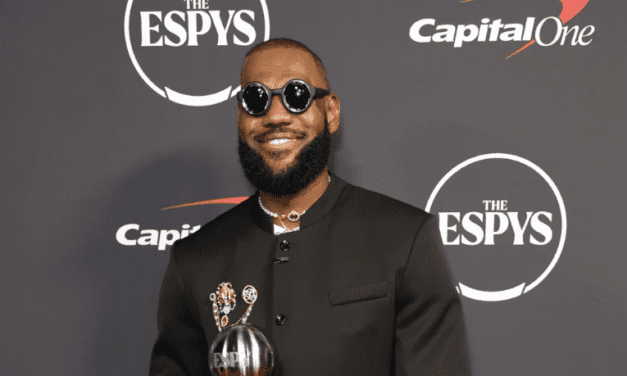 LeBron James was mercilessly roasted by fans for wearing these wild sunglasses at the ESPYs