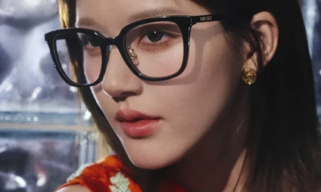 Rosy Zhao Becomes the Muse of Versace Eyewear SS25