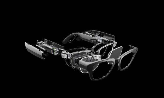 Android XR smart glasses prototype looks like simple thick-rimmed spectacles