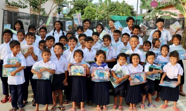 Icare Group Celebrates the 10th Anniversary of Partnership with Enfants de Klang Leu!