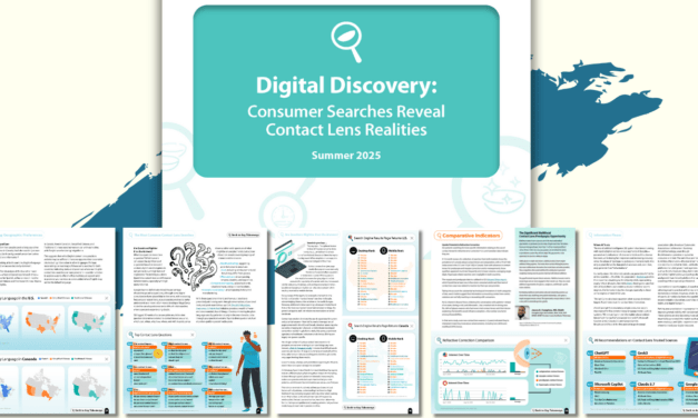 New Report Investigates Why Consumers Search Online for Contact Lens Information