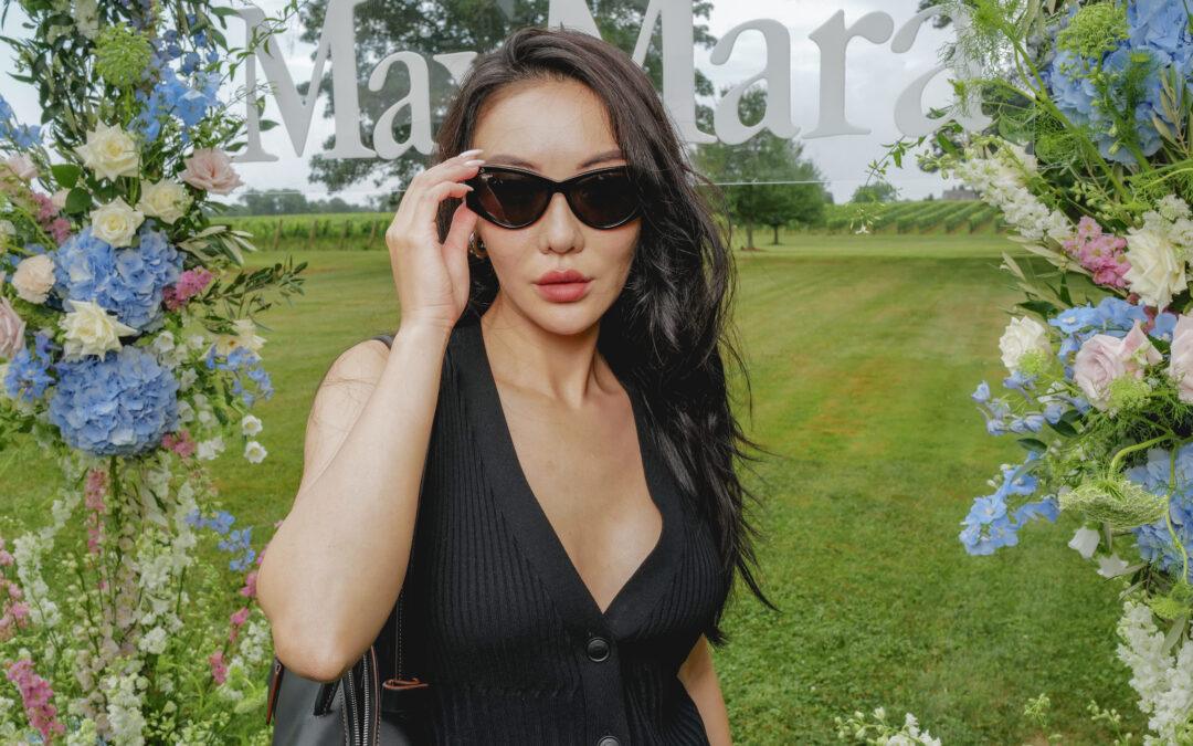 Max Mara Eyewear Celebrates Summer In The Hamptons At The Wölffer Estate Vineyard’s Private Residence