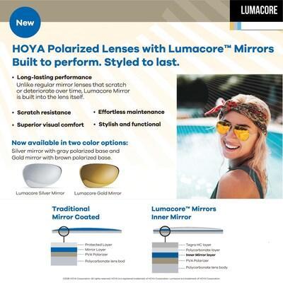 HOYA Vision Care Announces the Launch of HOYA Polarized Lenses with Lumacore™ Mirrors