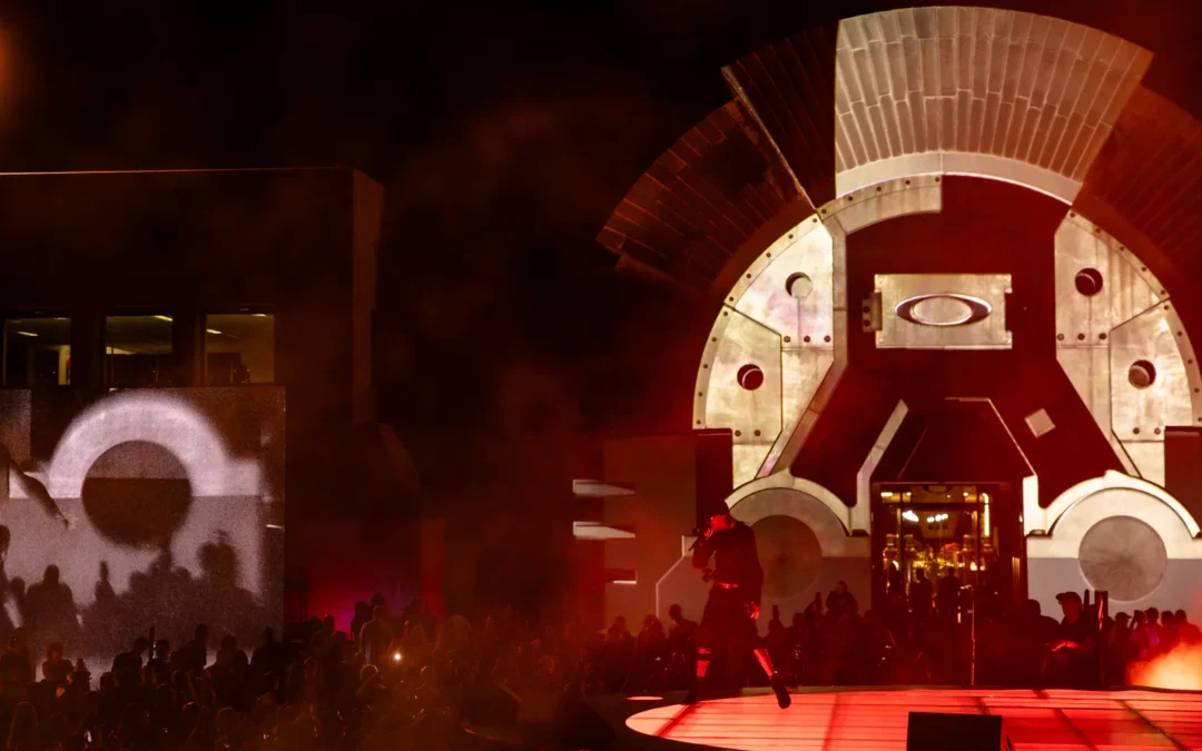 Chief Visionary Travis Scott Crashes Oakley Hq With Surprise Performance Celebrating 50 Years Of Oakley