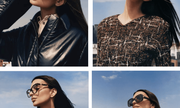 Tory Burch FW25 Eyewear Collection Featuring Emily Ratajkowski