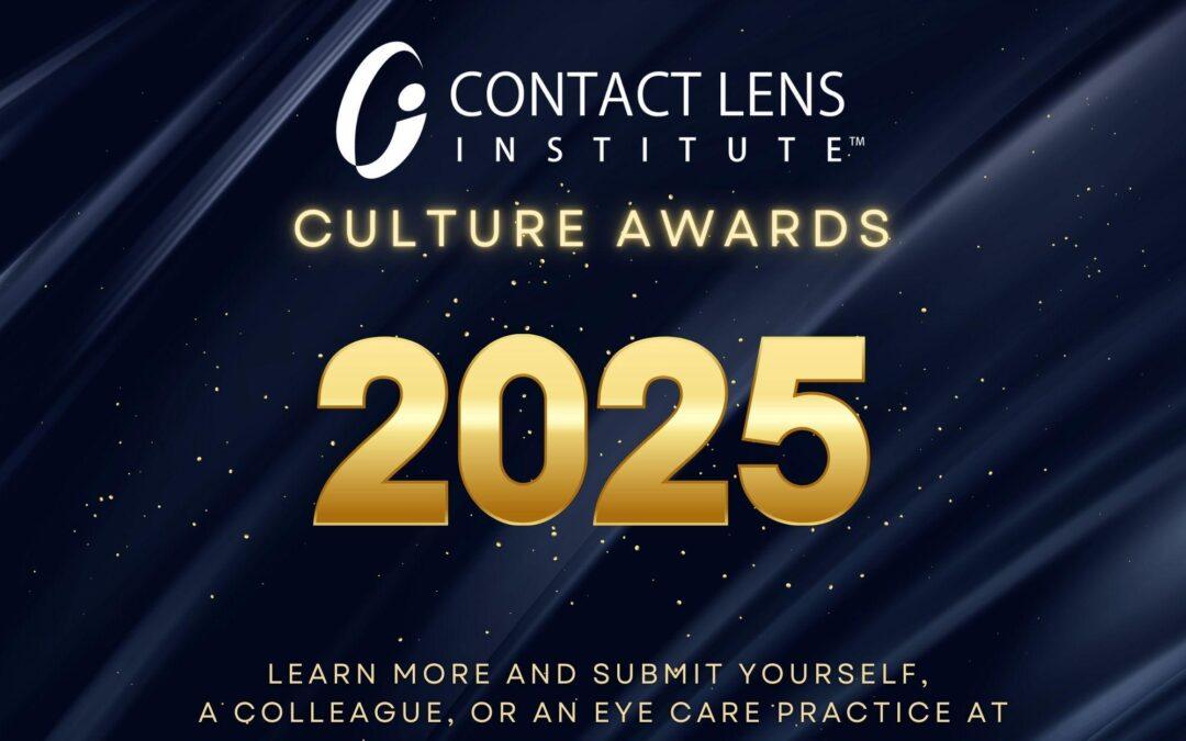 Contact Lens Institute Culture Awards Nominations Now Open