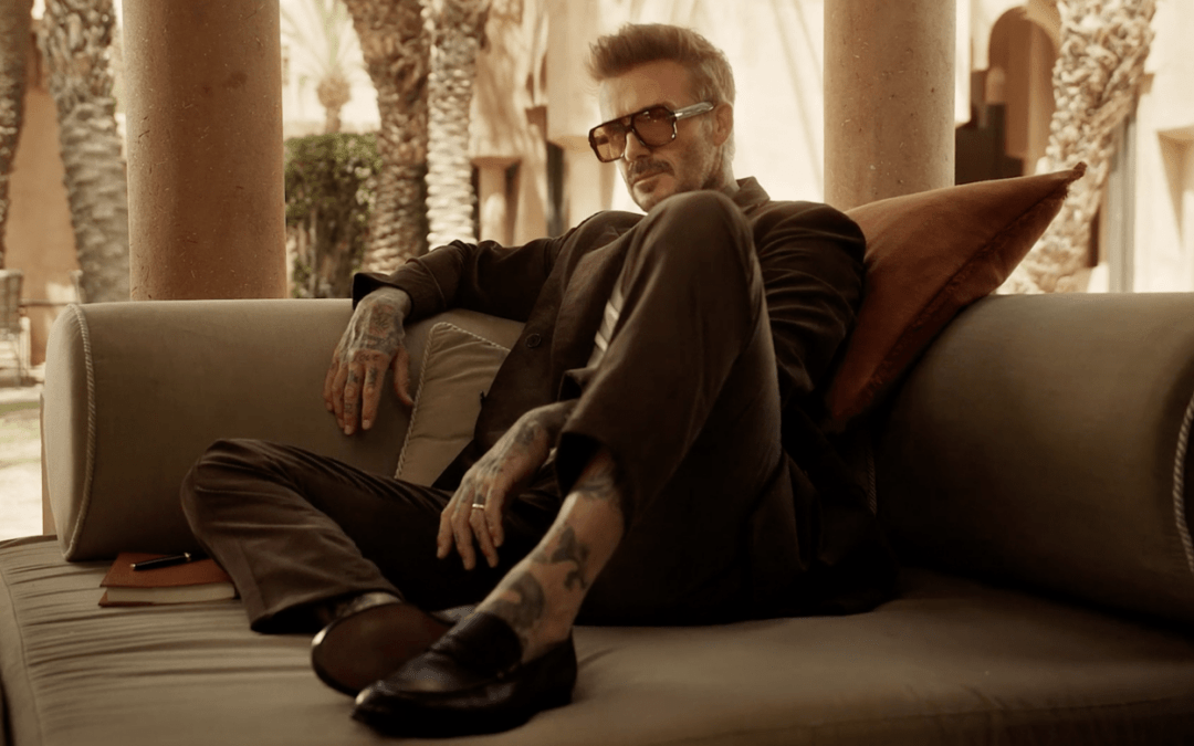 The new David Beckham autumn-winter 2025 eyewear collection is a fashion manifestation without compromise