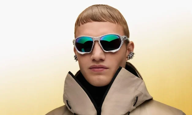 Oakley & Swarovski rock a dazzling sight on sunglasses dotted with 867 crystals
