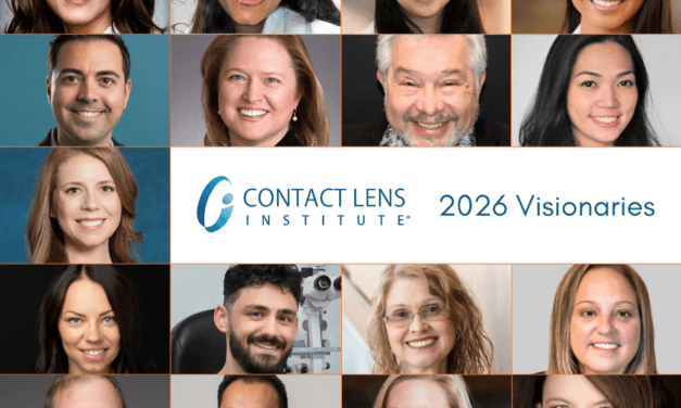 Contact Lens Institute Names 2026 Visionaries