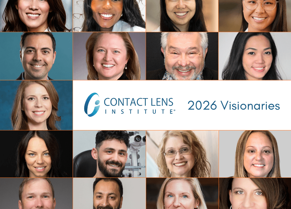 Contact Lens Institute Names 2026 Visionaries