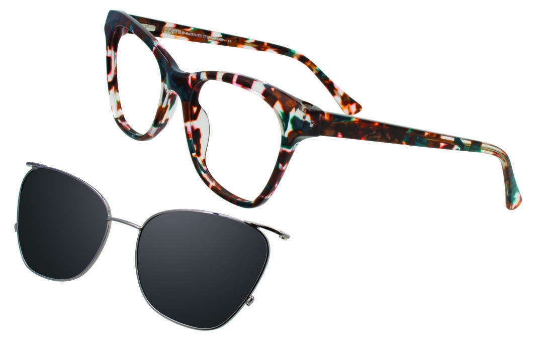 EasyClip® EC749 New Cat-Eye Color, Ready for Sun in Seconds