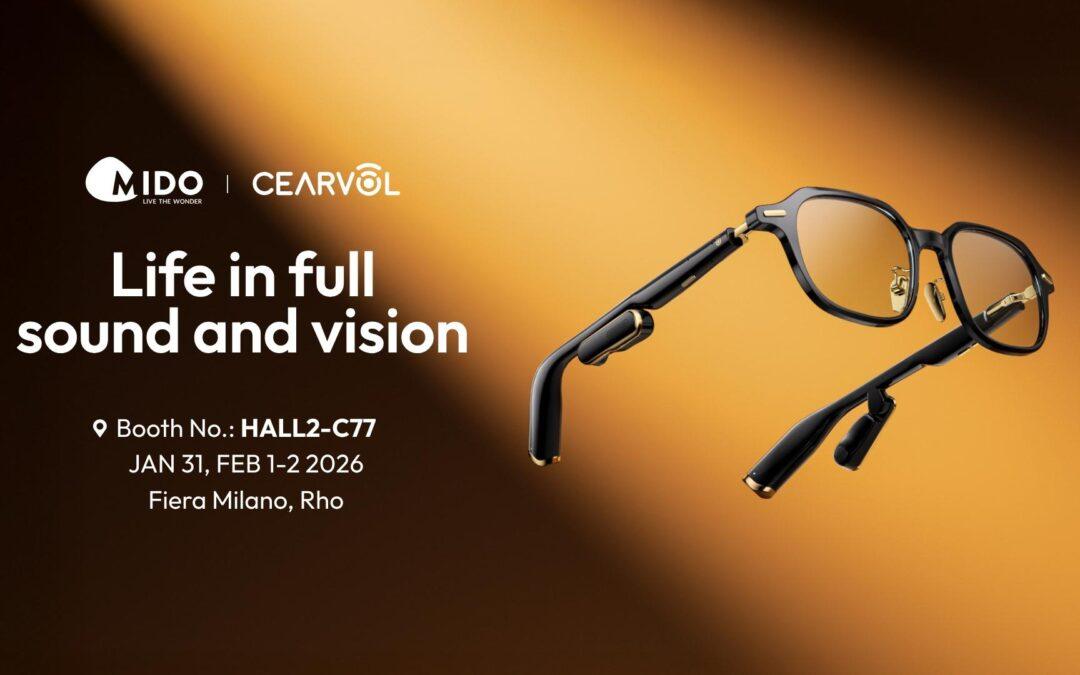 Cearvol Brings Award-Winning Hearing Glasses Lyra to MIDO Eyewear Show 2026