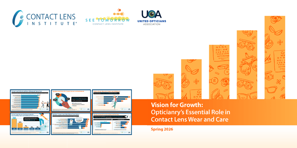 Research Shows Opticians are Vital to Contact Lens Experiences; Profession Wants More Education Opportunities