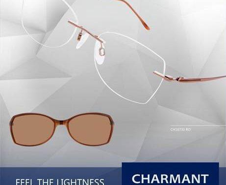 CHARMANT Titanium Perfection Introduces First-Ever Pressure Mount Eyewear with a Polarized Magnetic Sunglass Clip-On