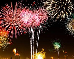 What colour brings good luck for the New Year