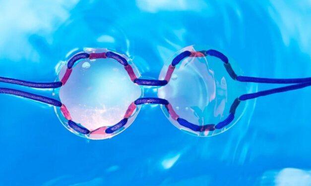 Frameless Water Glasses Blend Optical Precision with Playful Poolside Sculpture