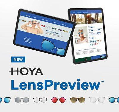 HOYA Vision Care, Canada Announces the Launch of HOYA LensPreview™ Virtual Try-On for Photochromic, Polarized, and Mirror Lenses