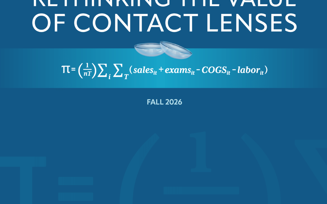 Contact Lens Institute Releases – Profitability Perspectives: Rethinking the Value of Contact Lenses