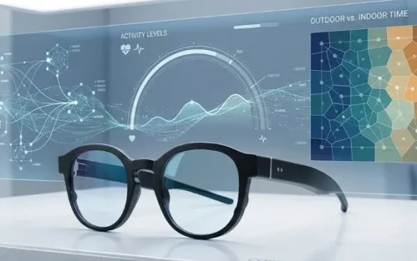 Smart eyewear used to monitor ocular health in real time