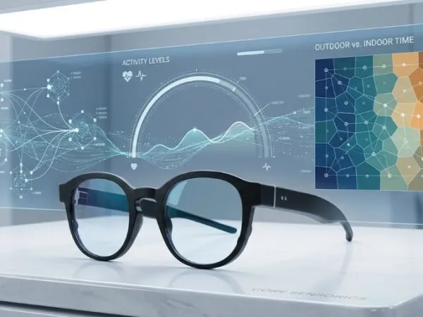 Smart eyewear used to monitor ocular health in real time
