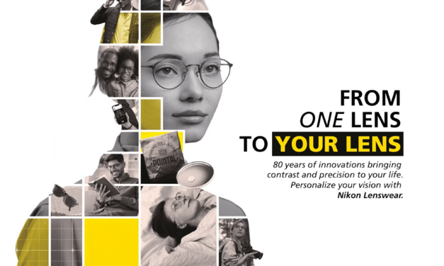 NIKON LENSWEAR – 80 YEARS OF INNOVATION.  BILLIONS OF PERSONALIZED VISION SOLUTIONS.